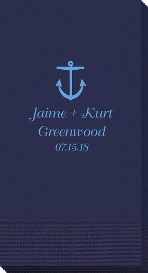 Nautical Anchor Guest Towels